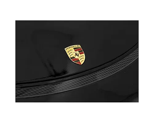 Дитяча акумуляторна машинка Porsche 718 фарбована Чорна
