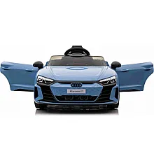 Дитяча акумуляторна машинка Audi RS E-Tron GT Синя