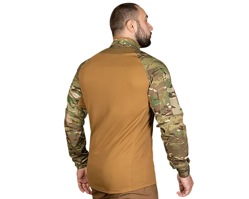 Бойова сорочка CM Raid 2.0 Twill/Coolpass Air 2.0 Multicam/Койот (7082), XL Бойова сорочка CM Raid 2.0 Twill/Coolpass Air 2.0 Multicam/Койот (7082), XL